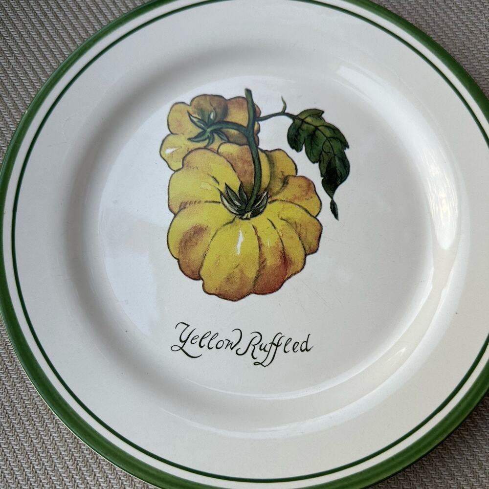 Williams Sonoma Heirloom Tomatoes 9" Plates (Set Of 3) Portugal - Picture 2 of 10
